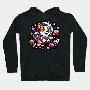 corgi astronaut Hoodie